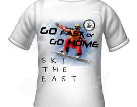 #24 untuk Design a T-Shirt for a ski race team oleh johnfidel98