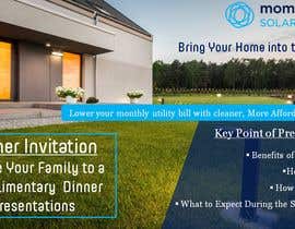 #19 ， Create a Leave-behind/Dinner Invitation for potential solar customers 来自 AkS0409