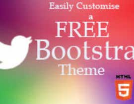 #27 untuk Design an Advertisement for Easily Customise a FREE Bootstrap Template oleh dmwcreations