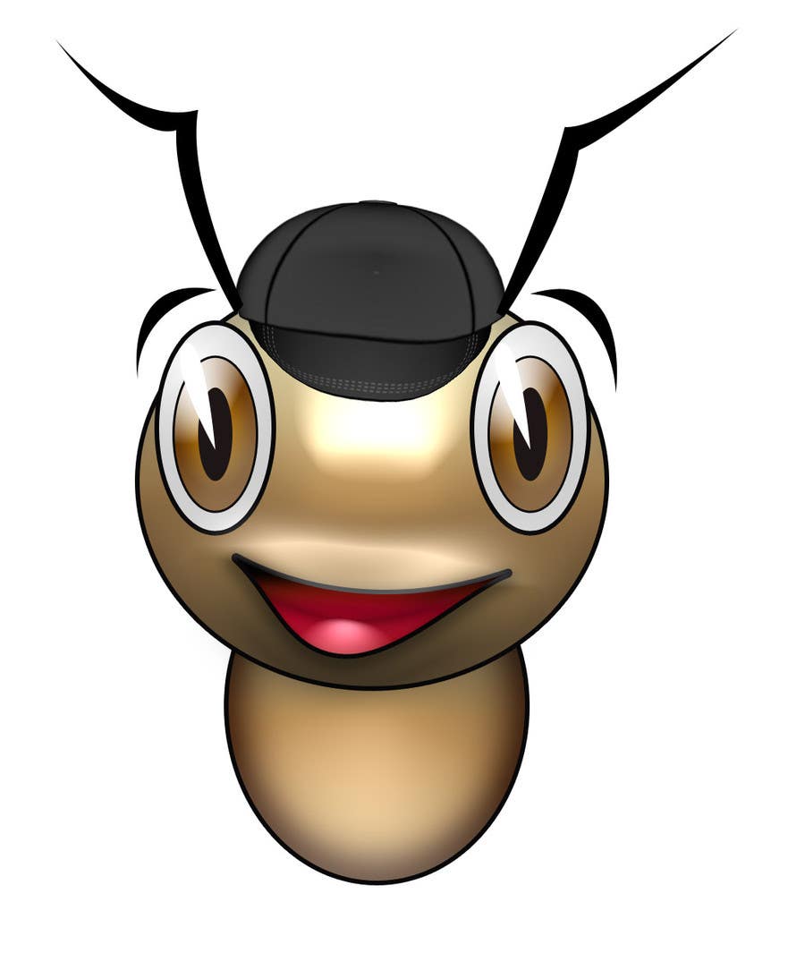 Entry #3 by libertany for Need a cartoon ant face | Freelancer