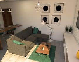 #28 pёr Elegant Interior design for small apartment - 19 m2 nga ofeliapereyra
