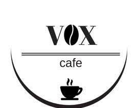 #13 para Current logo attached..need a new logo...vox cafe is the name de amalalshalalfeh