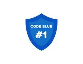 nº 44 pour Logo/sticker for company event Code Blue par alecsandrurazvan 