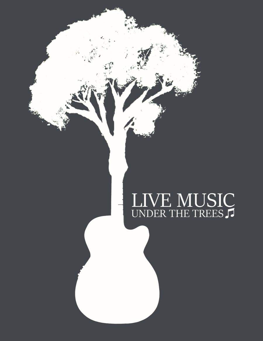 Contest Entry #12 for                                                 I need a logo to depict Live Music Under the Trees. We have a monthly music day in the Courtyard under the Trees. It should be a fun logo that stands out with nice corporat look
                                            