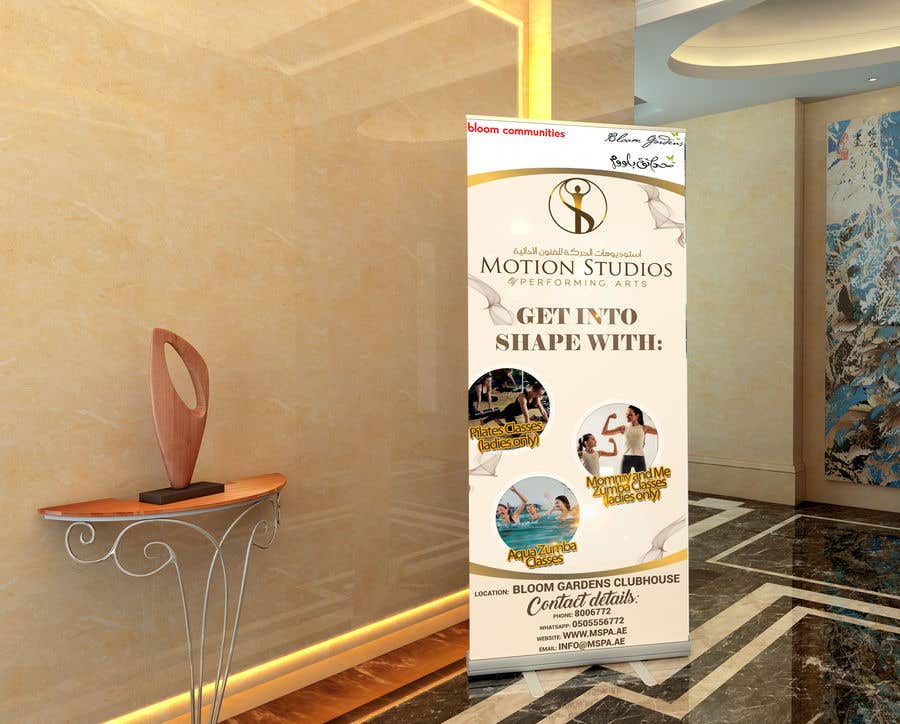 Contest Entry #6 for                                                 Design Roll-up Banner 85cmx200cm and Flyer A5
                                            