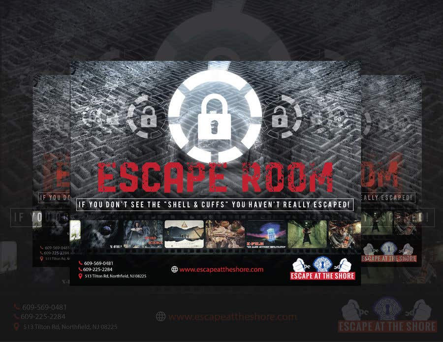 Participación en el concurso Nro.1 para                                                 professionally designed ad for escape room business
                                            