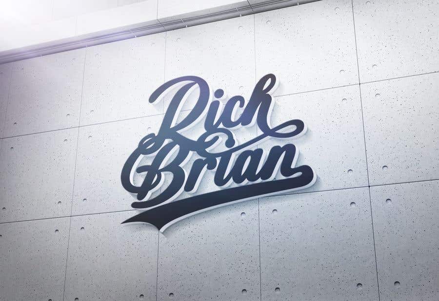 Kandidatura #36për                                                 "RICH BRIAN" custom style logo
                                            
