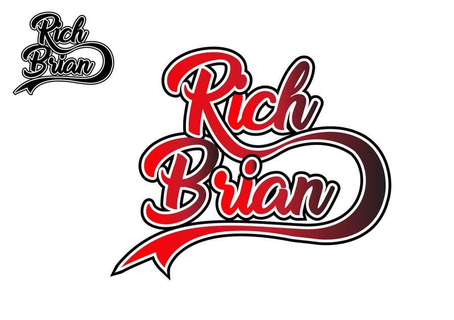 Contest Entry #273 for                                                 "RICH BRIAN" custom style logo
                                            