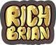 Entrada de concurso de Graphic Design #206 para "RICH BRIAN" custom style logo