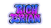 #287 for &quot;RICH BRIAN&quot; custom style logo by Jasmmin
