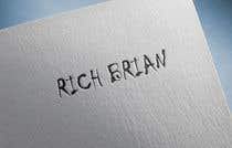 #266 for &quot;RICH BRIAN&quot; custom style logo by lipiakter7896