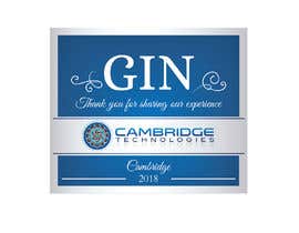#8 for Cambridge 2018 Gin Labels by lounzep