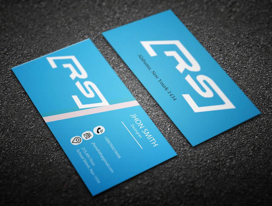 Participación en el concurso Nro.62 para                                                 Design business card two side.
                                            