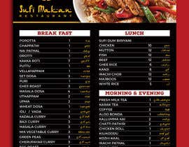 #34 for Menu for a restaurant by MuhammadGfx