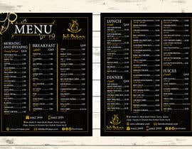 #31 for Menu for a restaurant by andreschacon218