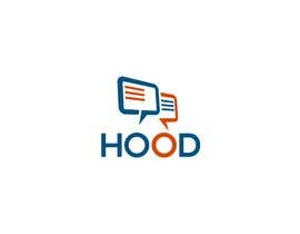 #101 para Logo for a social media app (Chatting and photo sharing) , its called Hood, you must use the blue color(#00A3DB) , our app is inspired by the dolphins you may use that as well. de kaygraphic