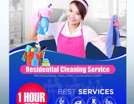 #36 para create a flyer for residential cleaning de FantasyZone