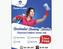 #18 para create a flyer for residential cleaning de Reffas