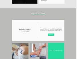 #11 para Wix simple/minimalist website for physiotherapist de anushahiremath