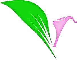 #69 for Make a symbol representing a leaf and a lily by tmehreen