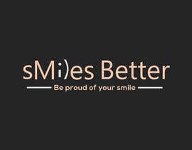 #38 para sMiles Better is the logo. Strap line is “we won’t just change your smile we’ll change your life” in same colour as logo attached de klintanmondal417