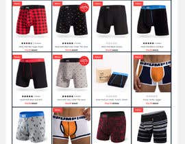 #17 for Re-design my Underwear eCommerce home page by penciler