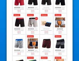 #28 สำหรับ Re-design my Underwear eCommerce home page โดย Dreamwork007