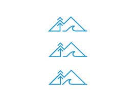 nº 79 pour Logo for outdoor brand &quot;Salt and Peaks&quot; par yasmin71design 