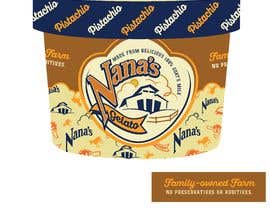 #83 for Nana&#039;s Gelato Logo and Package design by markghooks