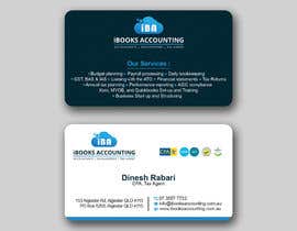 Nro 31 kilpailuun Business Card Design - iBooks Accounting käyttäjältä patitbiswas