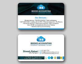 #38 para Business Card Design - iBooks Accounting de patitbiswas