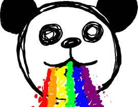 #21 for Need a gif of a panda vomiting a rainbow av manikmoon