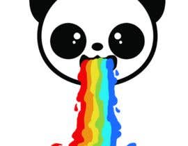 #23 for Need a gif of a panda vomiting a rainbow av praveen97das