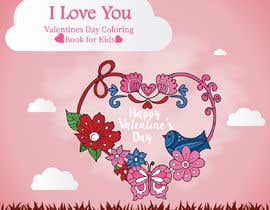 #17 ， Valentines Day Coloring Book for Kids Book Cover Contest 来自 sagorranait