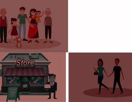 #74 ， Character illustrations for a Mobile website 来自 chUmairJavaid39