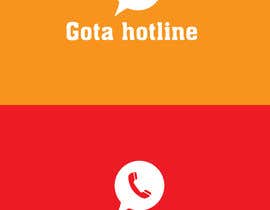 #63 para Design a logo for Gota Hotline de Zerooadv