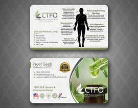 #21 for Design Hemp Oil Business Cards by patitbiswas