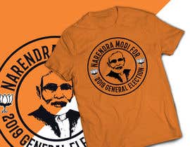 #21 ， Modi for 2019 - T-shirt design 来自 nurallam121