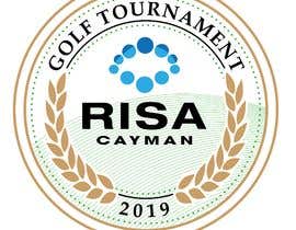#10 för Design a winners medal for our charity golf tournament. The medal will be produced in acrylic and so should contain 2-4 colors, incorporate our logo (2 versions attached), incorporate a golf element and something like “RISA golf winner 2019”. av happyhand