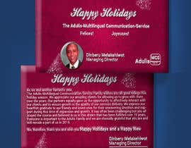 #21 para Create a Post card for Holiday Season for our small business de DesignLover470