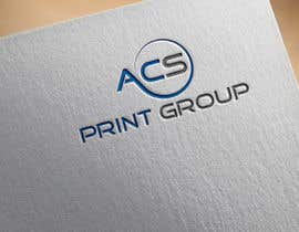 #262 para Logo design - ACS Print Group de mostafiz2075