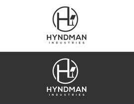 #104 dla Logo Design - Hyndman Industries - Flat Modern Tech Logo przez sajibsaker