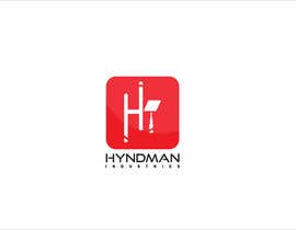 #114 dla Logo Design - Hyndman Industries - Flat Modern Tech Logo przez sunnycom