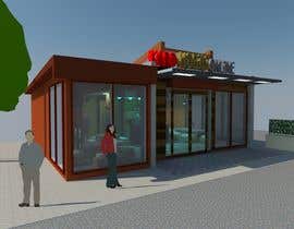 #24 para 3D Perspective and Floor Plan Hobby Cafe de arielcarino