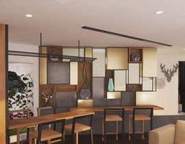 #19 untuk 3D Perspective and Floor Plan Hobby Cafe oleh Furuus