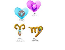 #7 pёr Graphic Design Zodiac Signs Symbols nga Drafter323