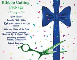 #3 för Ribbon Cutting Advertisment Design av shazaismail01