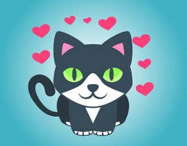 #46 for A cute cat logo for Valentine by Akashkhan360