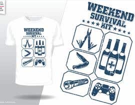 #118 para T-shirt design - Survival Kit por fahidyounis