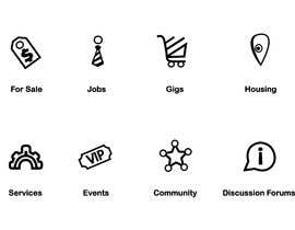 Nro 10 kilpailuun Design Icons For Our Website käyttäjältä MnhQy